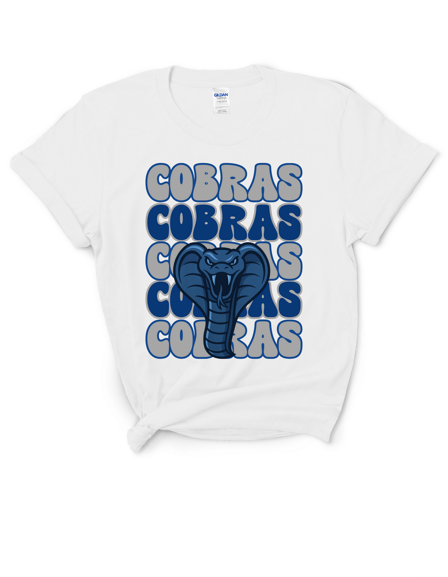 Cobras Retro Repeat Tee