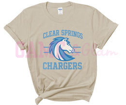 Clear Springs Chargers Classic Tee