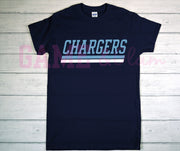 Classic Chargers Stripe Tee