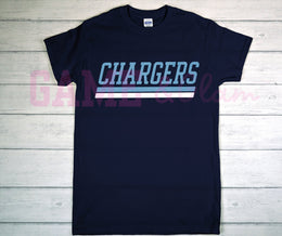 Classic Chargers Stripe Tee