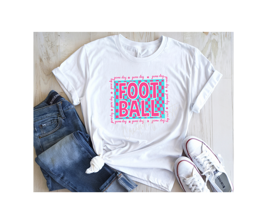 Trendy Game Day Football Tee
