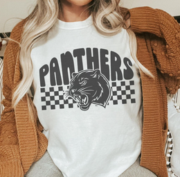 Panthers Checkerboard Tee