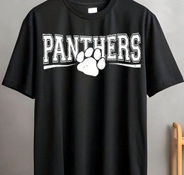 Panthers Paw Print Tee