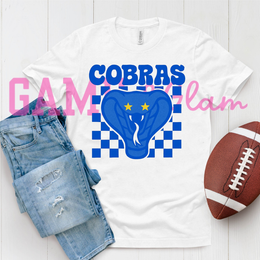 Cobra Pride Checkered Tee
