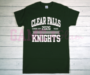 Clear Falls Knights Class of 2026 Tee