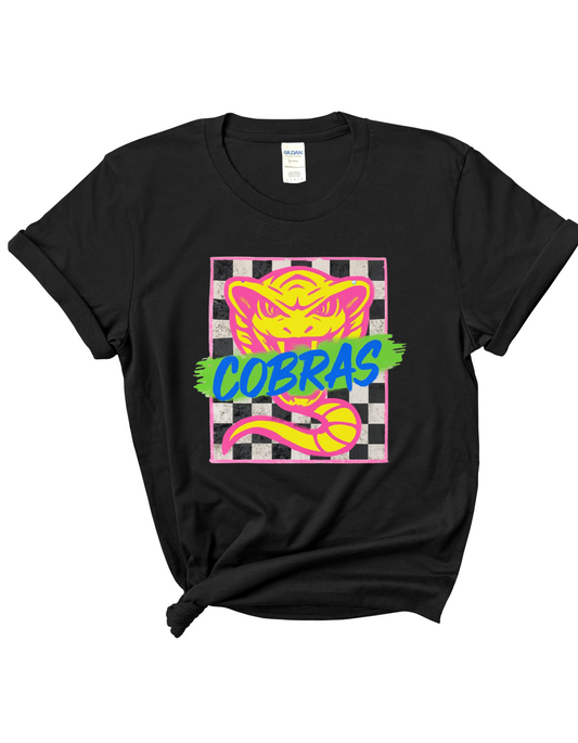 Retro Cobras Neon Tee